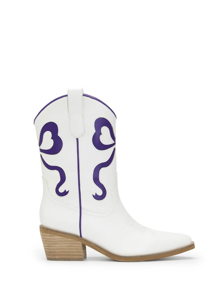 CCOCCI - Wholesale Booties - Women's - MIRIAM RIBBON CUT OUT DESIGN COQUETTE BOOTIES