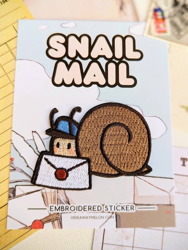 Parche bordado de 2 pulgadas - Correo Postal para venta al por mayor de HideawayMelon