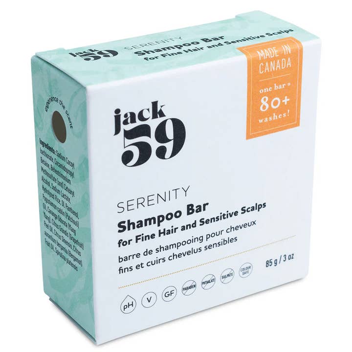 Jack59 | SERENITY Shampoo Bar for wholesale by Abundance Naturally Ltd.