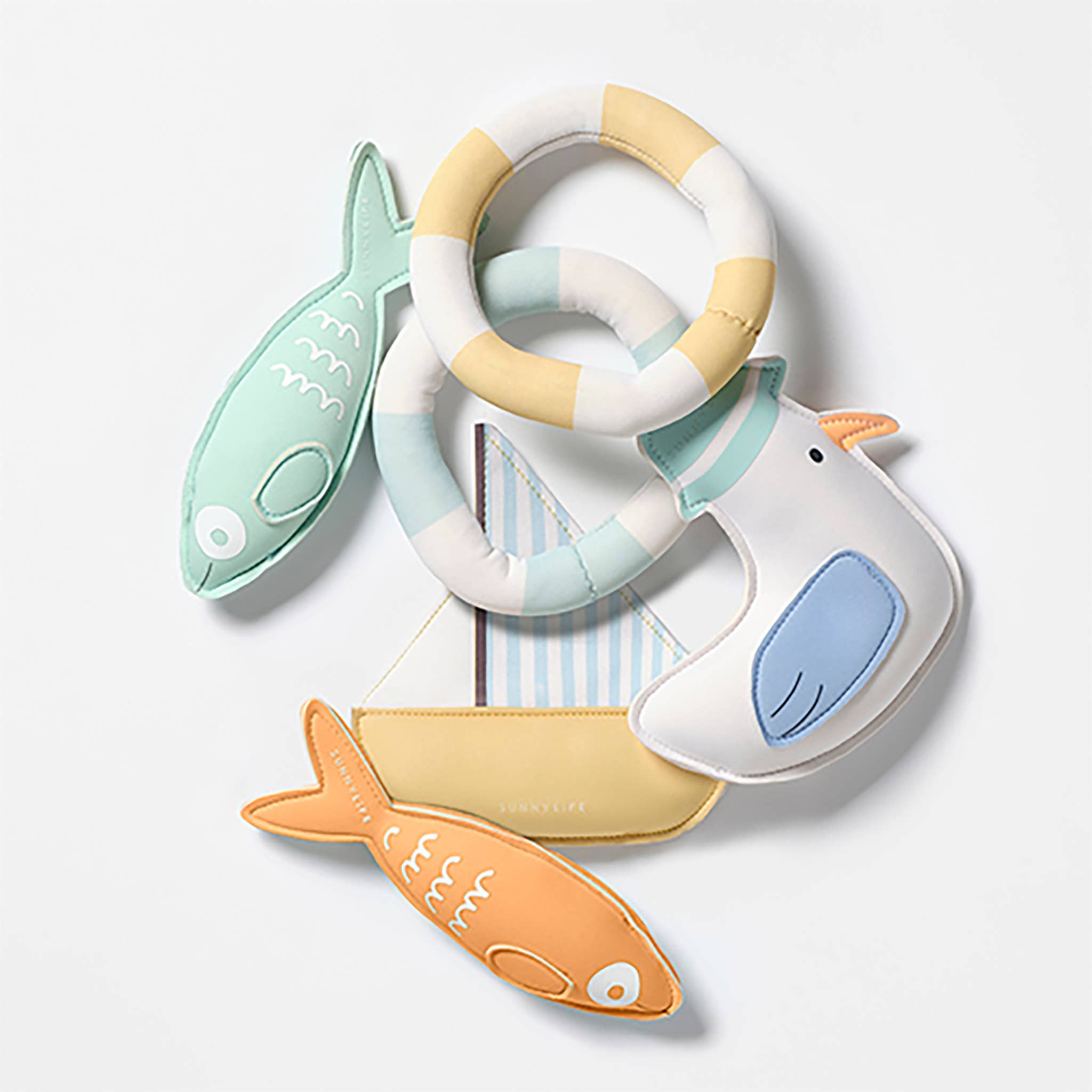 Sunnylife - Wholesale Beach/Pool Toy - Kids & Baby - Dive Buddies Sid the Seagull Multi Set of 63