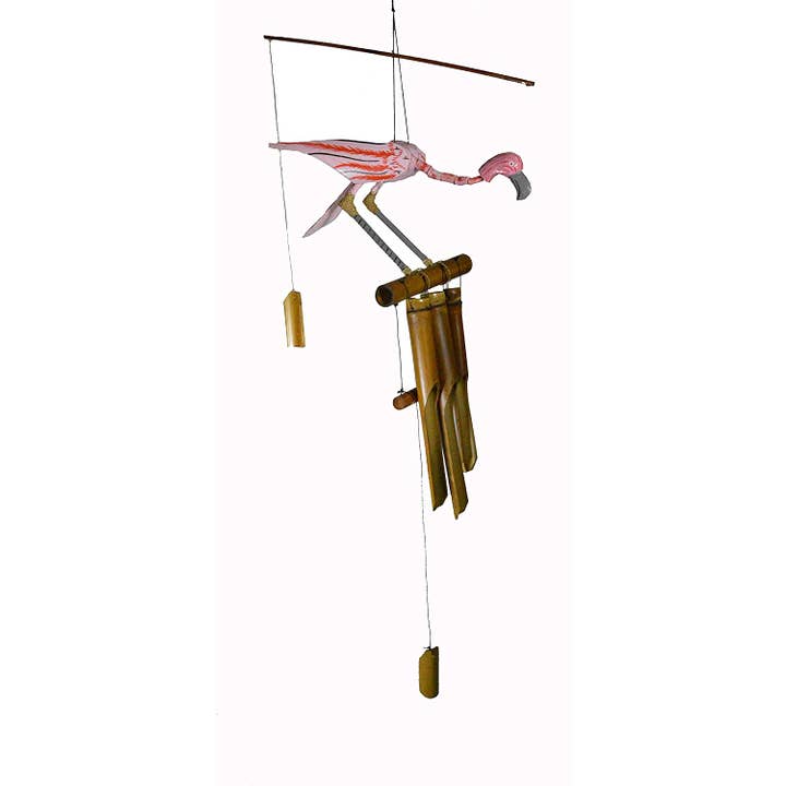White Elephant - Wholesale Wind Chime - Flamingo Wind chime