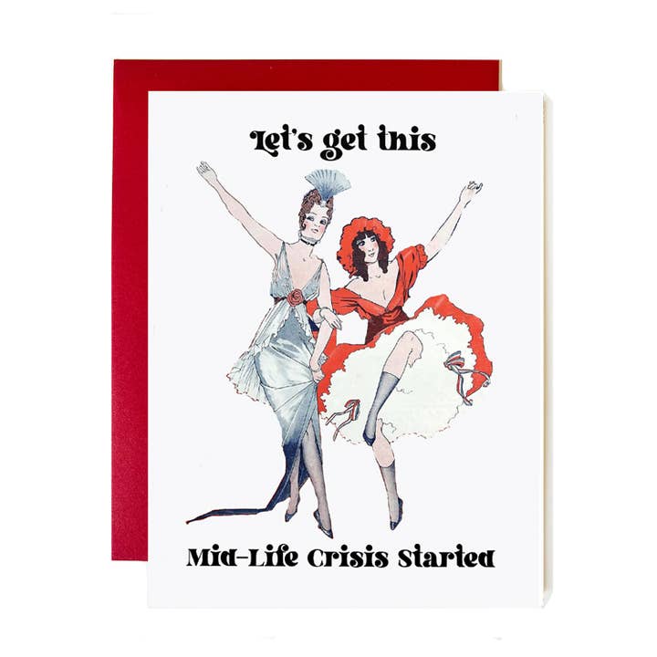 The Twentieth - Wholesale Birthday Card - Midlife Crisis Birthday Card0