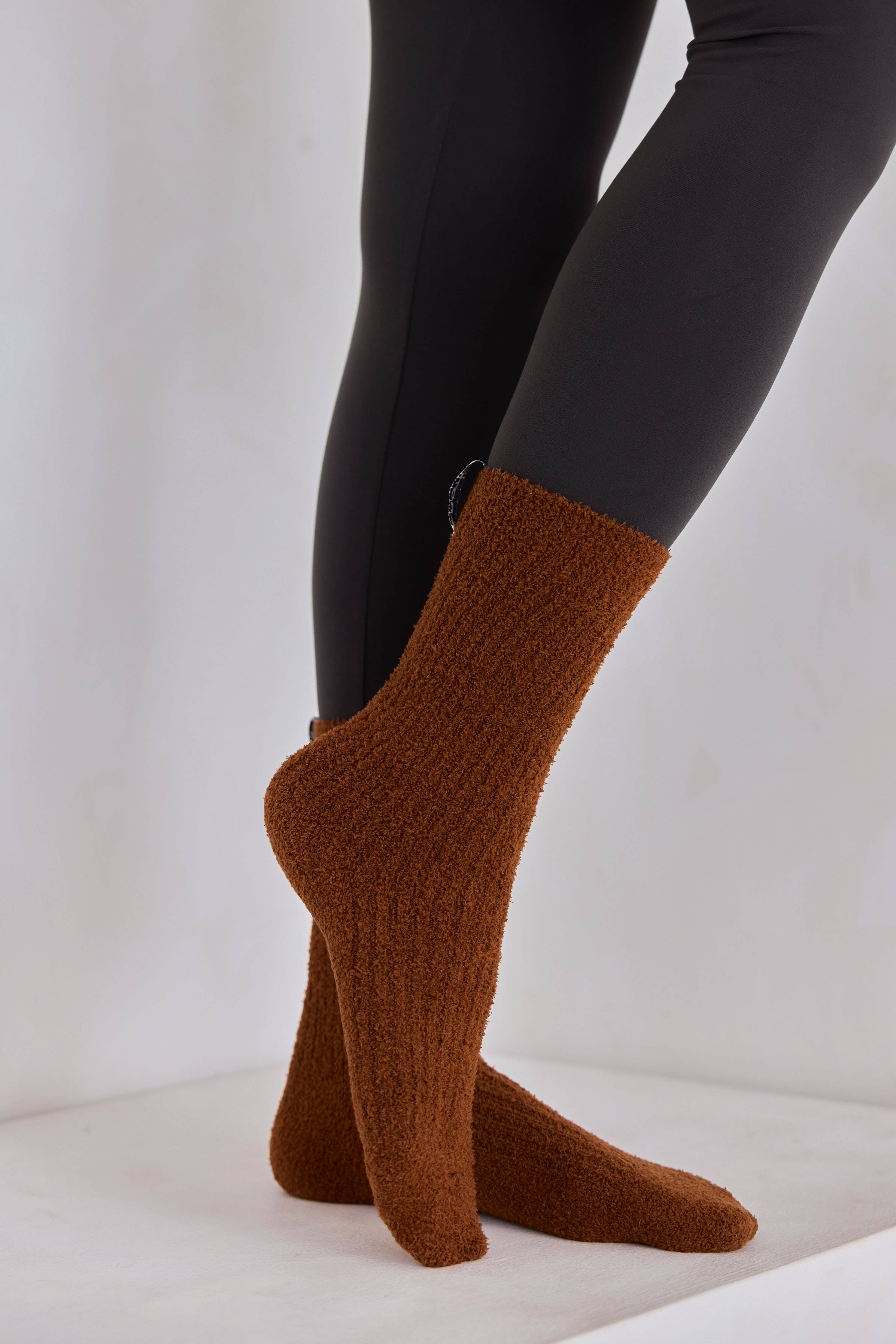 ARCTIC FOX & CO. - Wholesale Socks - Women's - Cosy Socks - 100% Recycled - Sepia - AW257