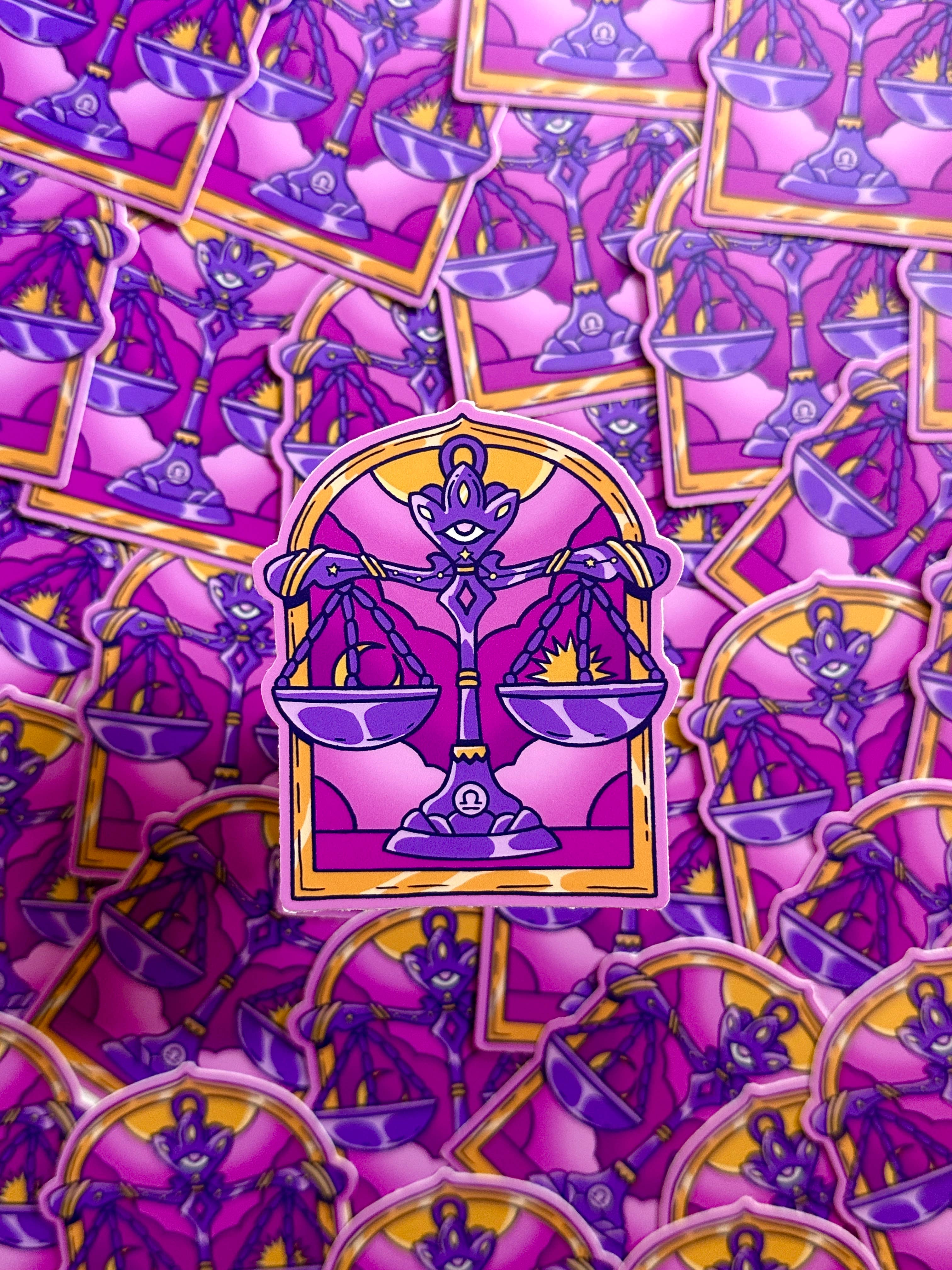 YAMZ: World of Color - Wholesale Sticker - Astrology Sign Stickers - Heralds of the Divine 6