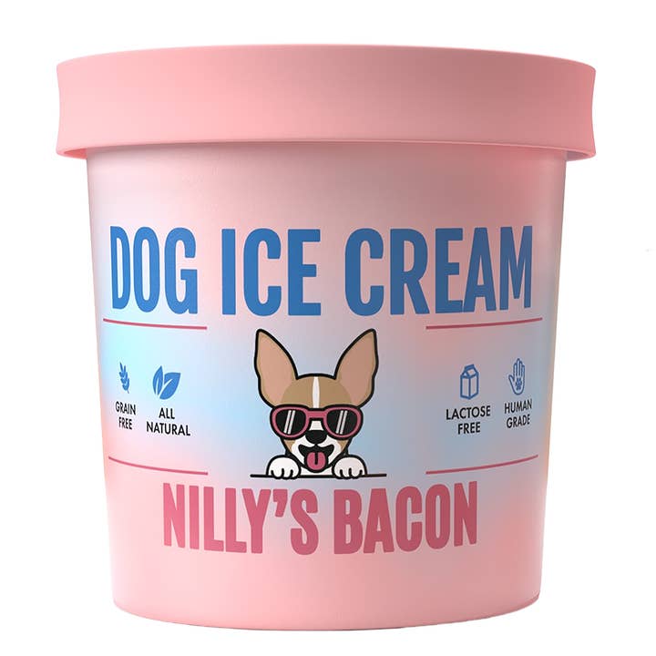 Healthy Hound – wholesale Pet treats – Dog – Human Grade Bacon Dog Ice Cream Mix
