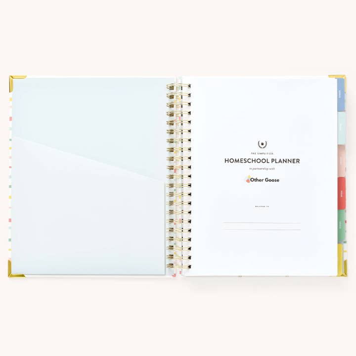 Simplified by Emily Ley – Engroshandel Planner – Hjemmeskoleplanlægger2