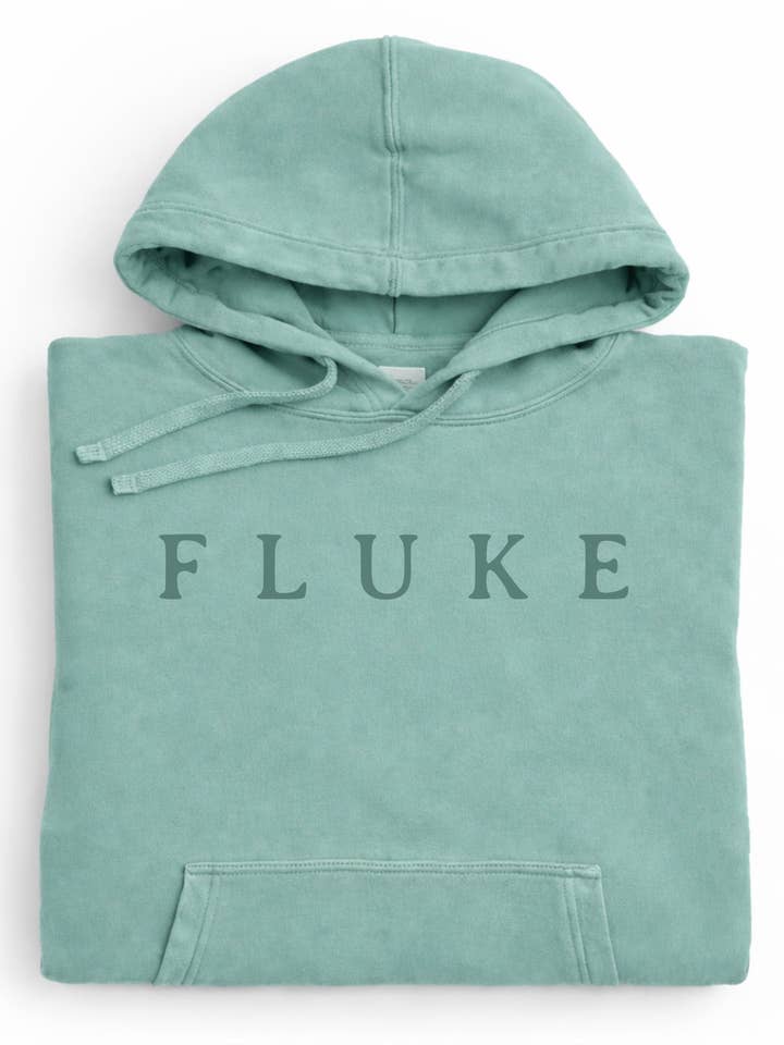 Sudadera con capucha Fluke verde menta para venta al por mayor de Fluke Apparel Company