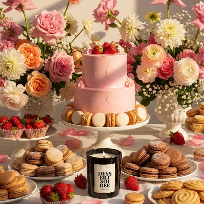 KI-OKU - Wholesale Jar/Filled Candle - Dessert Soirée Candle 7oz3