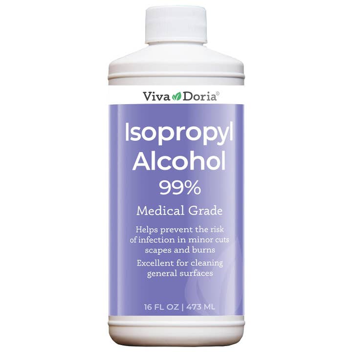 VIVA DORIA INC. - Wholesale First Aid Kit - Isopropyl Alcohol 99% Medical Grade IPA, (16 Fl Oz)