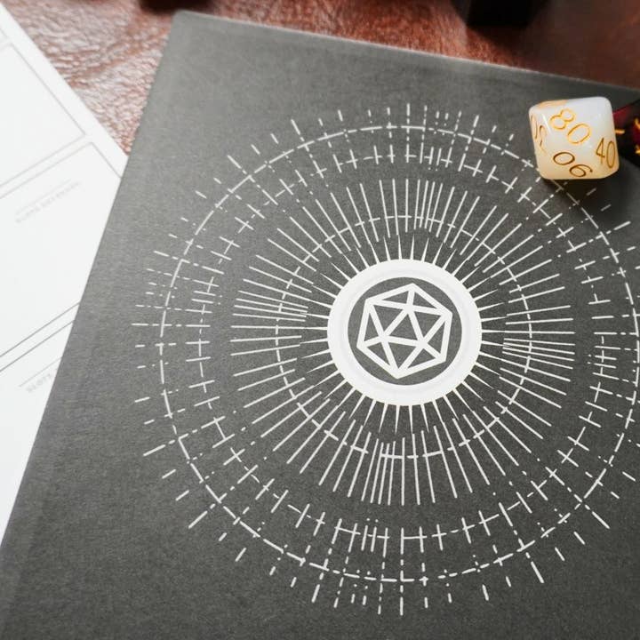 Minva Tabletop Design Co – Jogo de cartas por atacado – Folhas de caracteres Mini 5e DNd8