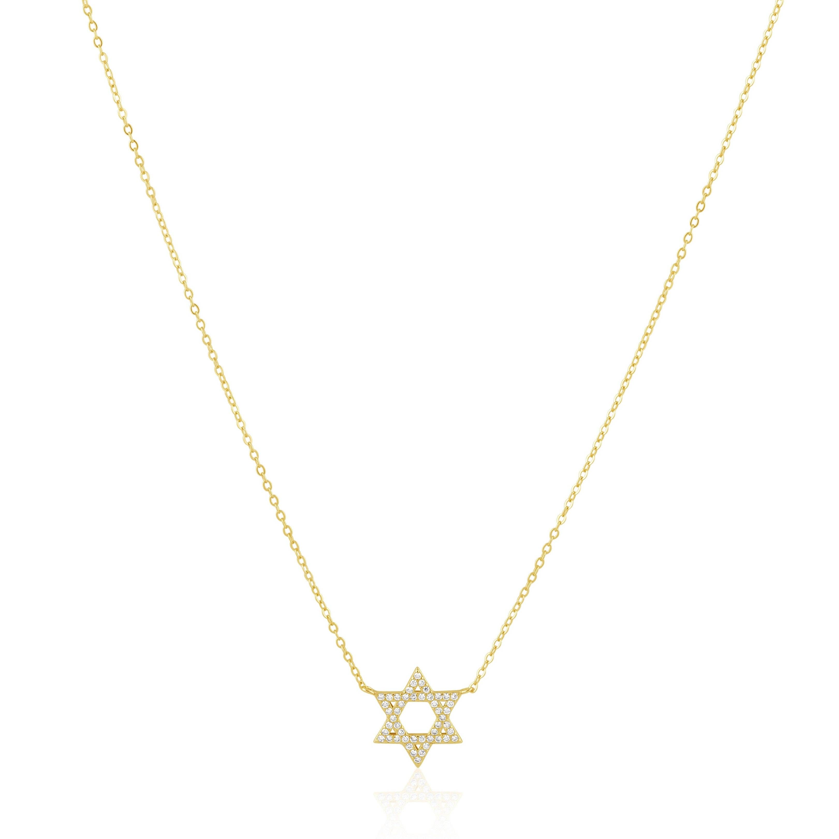Sahira Jewelry Design - Wholesale Pendant/Charm Necklace - Classic Star of David Necklace1