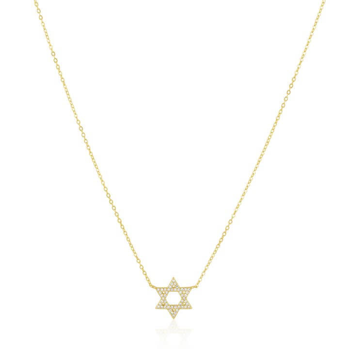 Sahira Jewelry Design - Wholesale Pendant/Charm Necklace - Classic Star of David Necklace1