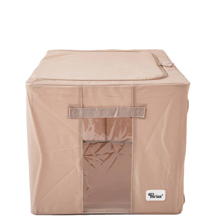 Periea - Wholesale Storage Bin - Periea 'Beau' Metal Frame Folding Storage Bin6