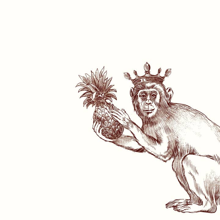 Royal Monkey A6 Notes for wholesale by Alexa Pulitzer