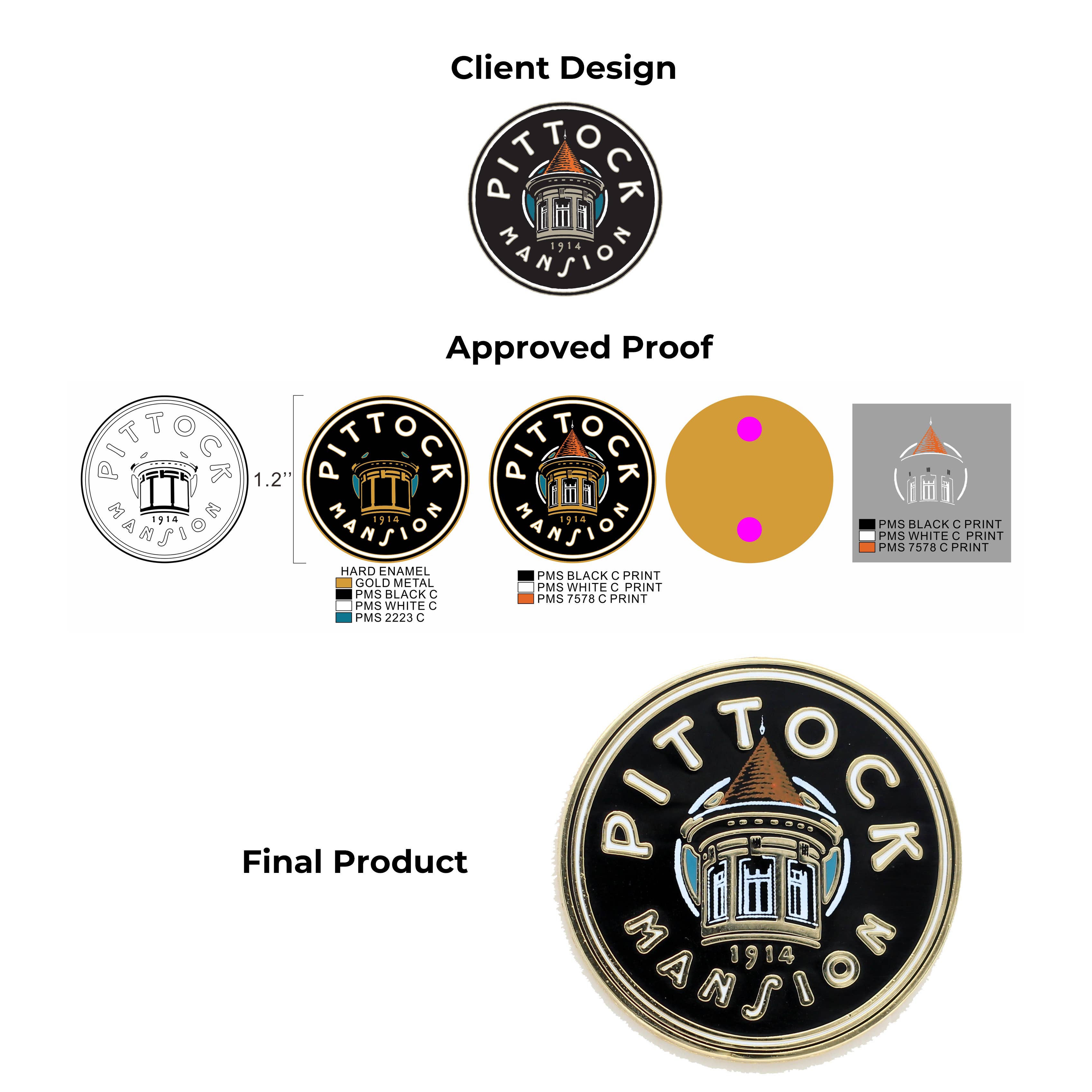 Real Sic - Vendita all'ingrosso Spilla da bavero - Spille smaltate personalizzate - Con marchio, merchandising personalizzato, spille da bavero2