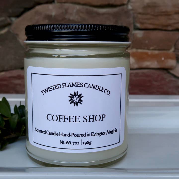 Twisted Flames Candle Co. LLC. - Wholesale Jar/Filled Candle - Coffee Shop