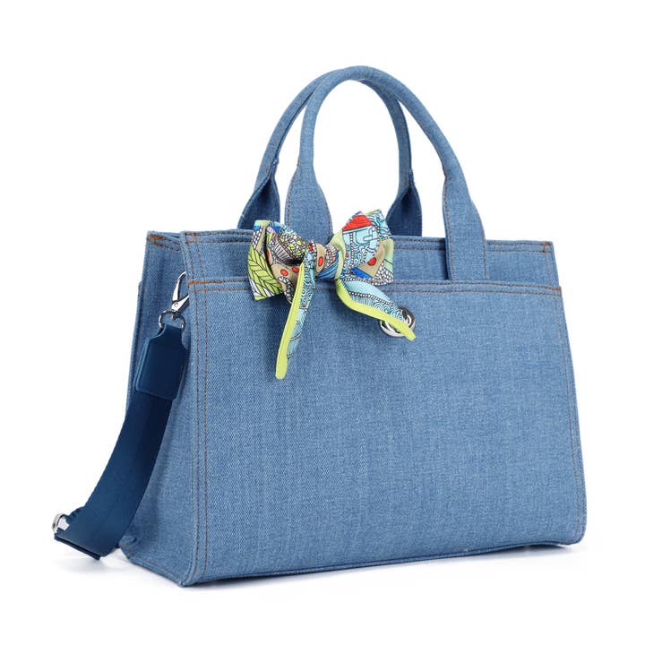 DM70125 Mala satchel em ganga por atacado de Isabelle Handbags