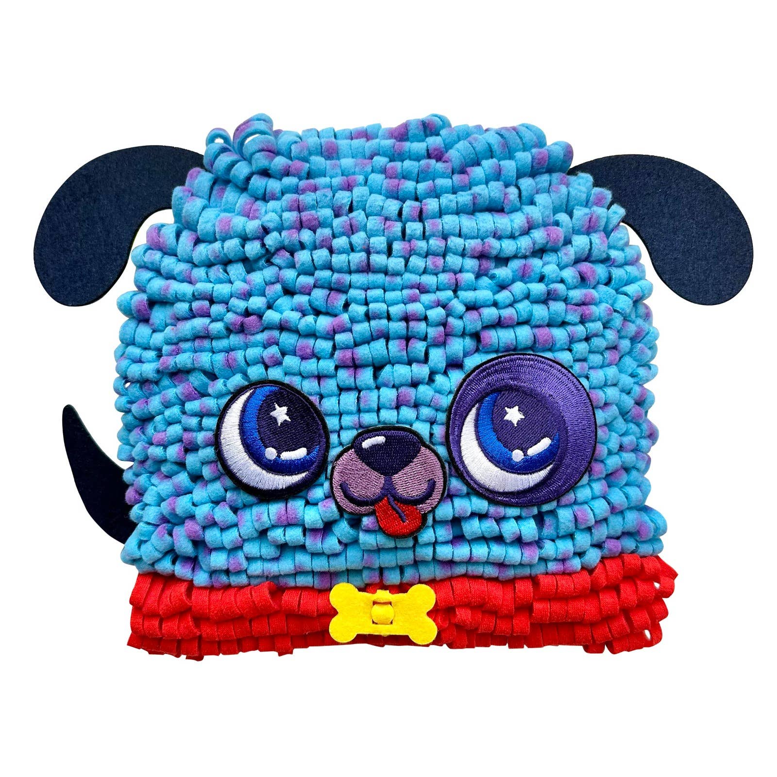 Bright Stripes - Wholesale DIY Craft Kit - Kids - Magic Scrunch Pillow- Puppy3