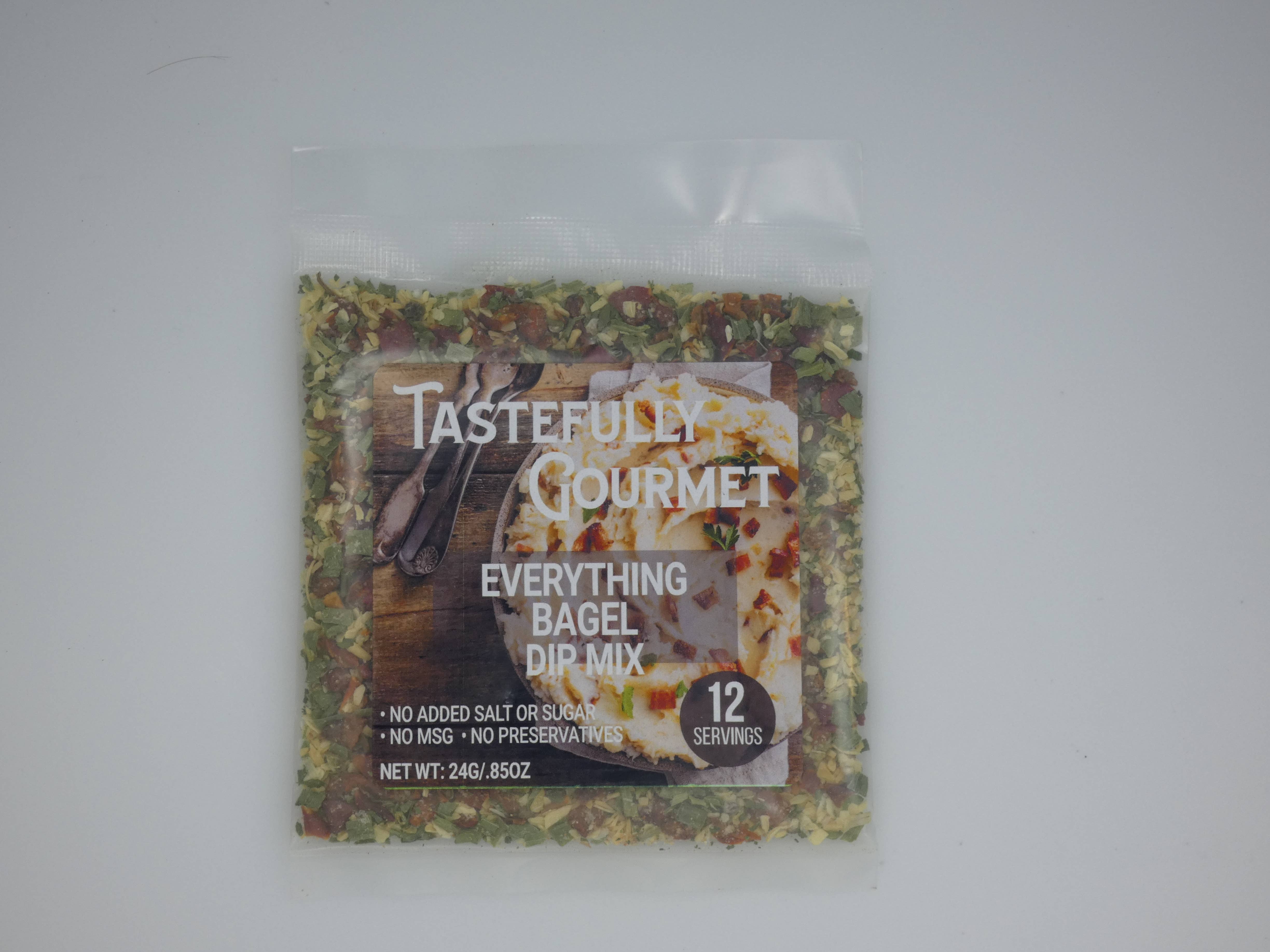 Tastefully Gourmet - Wholesale Dip - Everything Bagel Dip Mix