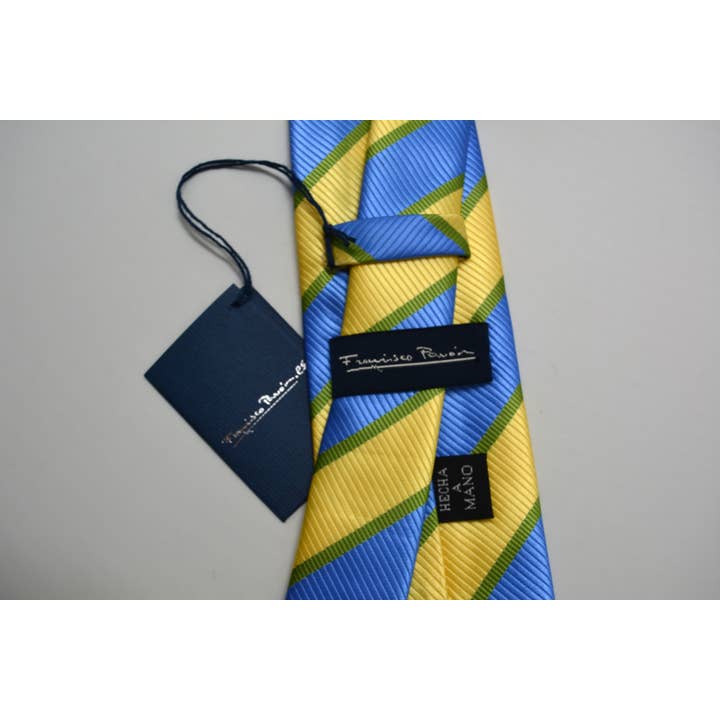 Andaluza De Corbatas SLU - Venta al por mayor Corbata - Hombre - Corbata rayas canalé en Varios colores para traje