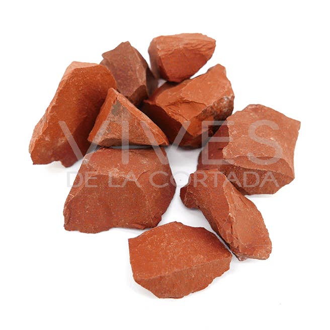 Raw Small Red Jasper for wholesale by Vives de la Cortada S.L