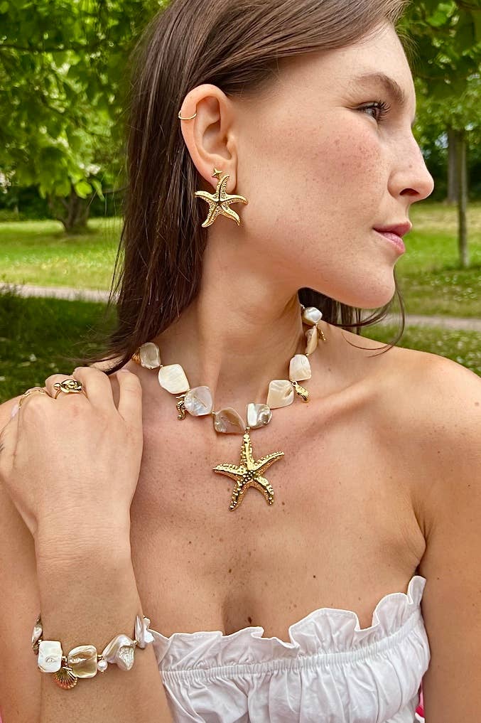 BYREN | ÉLINE L'ATELIER – Colar pingente/pendente por atacado – Colares de aço inoxidável 224CA271