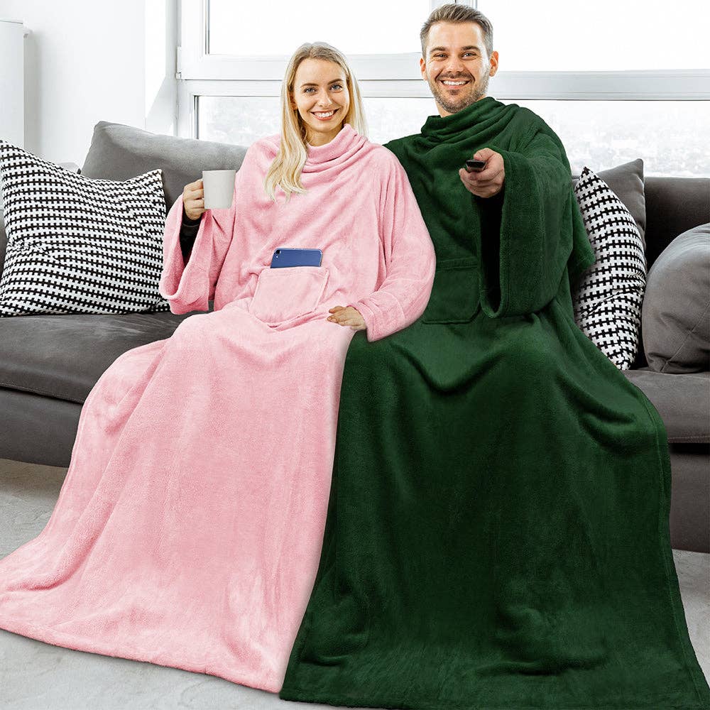 Pavilia - Vendita all'ingrosso Plaid - Coperta con maniche - Tasca applicata100