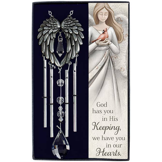 "God Has You" Gift Boxed Chime for wholesale by Gift & Garden by Carson