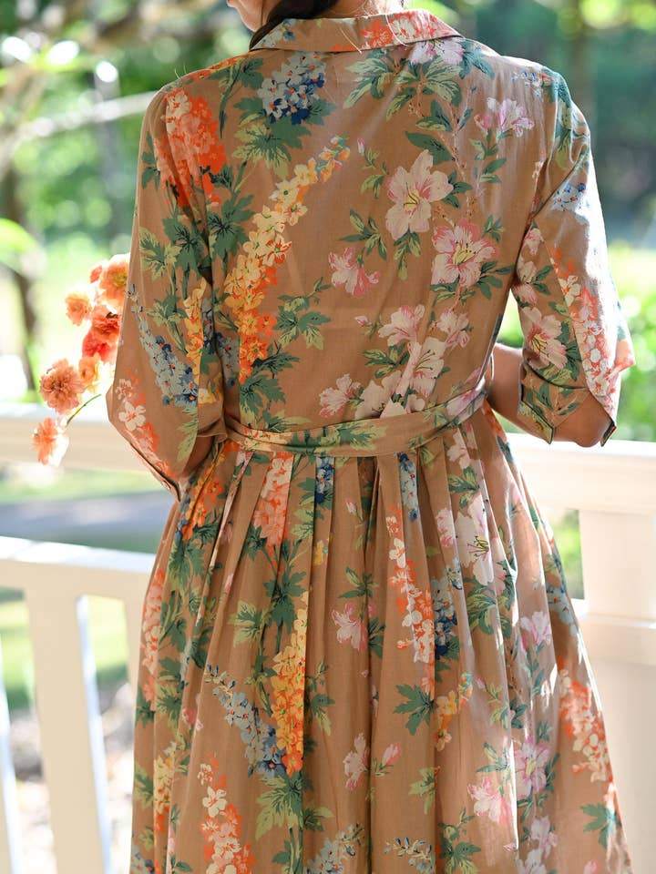 Lazybones - Wholesale Dress – Women's - Gianna Dress in Flora *organic cotton8