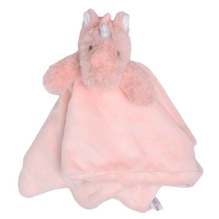 Petite Vous Matilda the Unicorn Luxe Baby Comfort Blanket for wholesale by PETITE VOUS