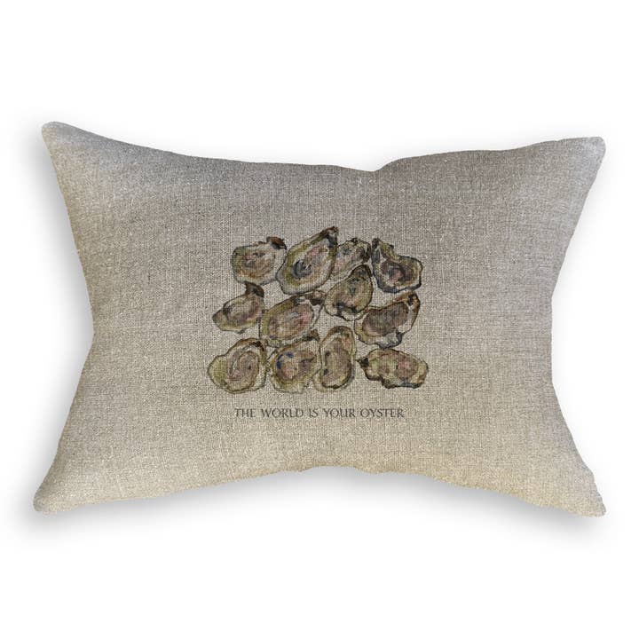 French Graffiti - Wholesale Tea Towel - A Dozen Oysters with Quote8