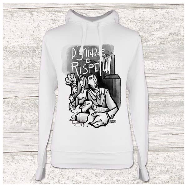 Værdig og Respekt Hættetrøje for engroshandel hos Collecteeve