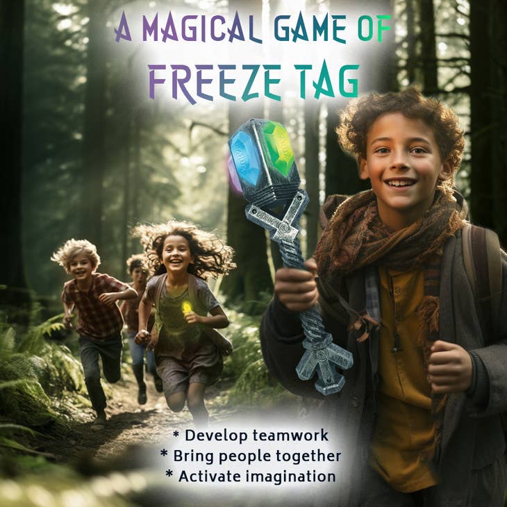  The Ultimate Freeze Tag Game – Vikings of The Northern Lights, 3-10 Players, Ages 5+, Summer & Snow Toys for Kids, Outdoor Games for  Kids