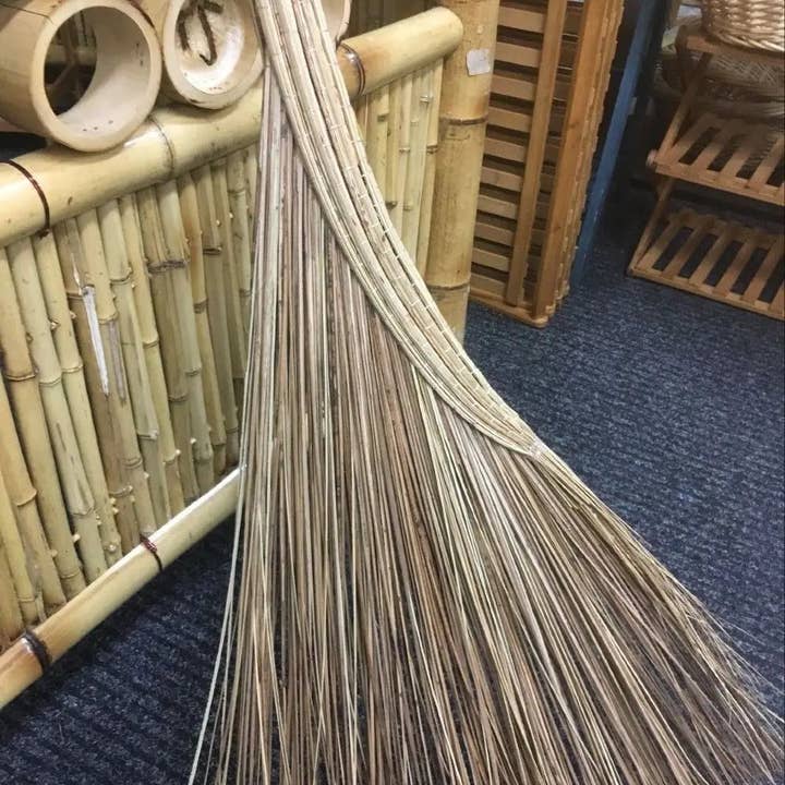 everythingbamboo - Wholesale Broom - 2 x Natural bamboo Handmade Brooms Original Convenient Strong Easy Clean1