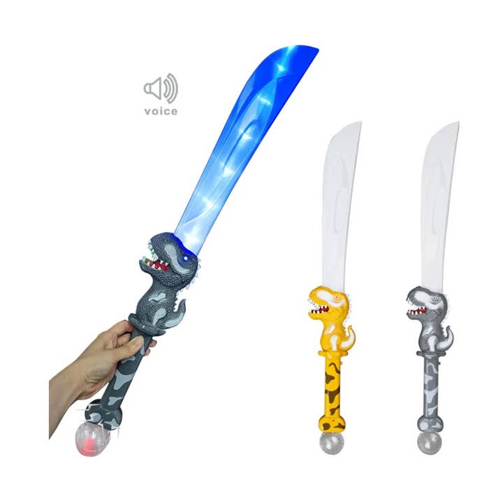 27" DINOSAUR LIGHT UP SWORD 48PCS/CS and other Purchase Wholesale light up swords. Free Returns & Net 60 Terms on Faire trending on Faire.