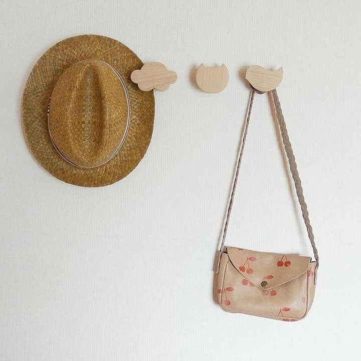 Briki Vroom Vroom - Wholesale Wall Hook - Kids & Baby - Single hook: Round/Single wood hook: Disc3