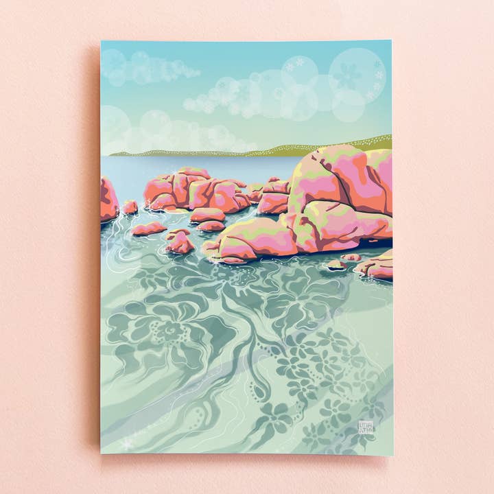 Sunny Beats Art Print for wholesale by Unratio