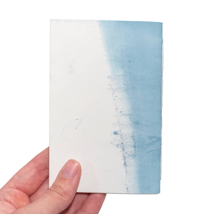 Mini taccuino indaco rilegato a mano per la vendita all'ingrosso da parte di DesignwithMurial