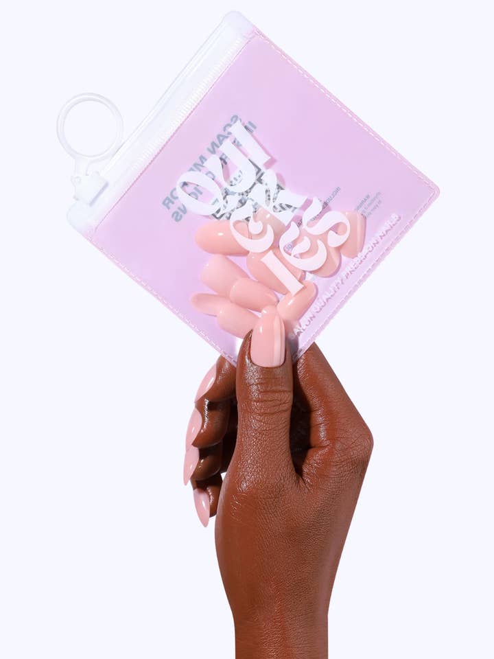 Put It in Neutral Press On Nails (24pc) for wholesale by Quickies