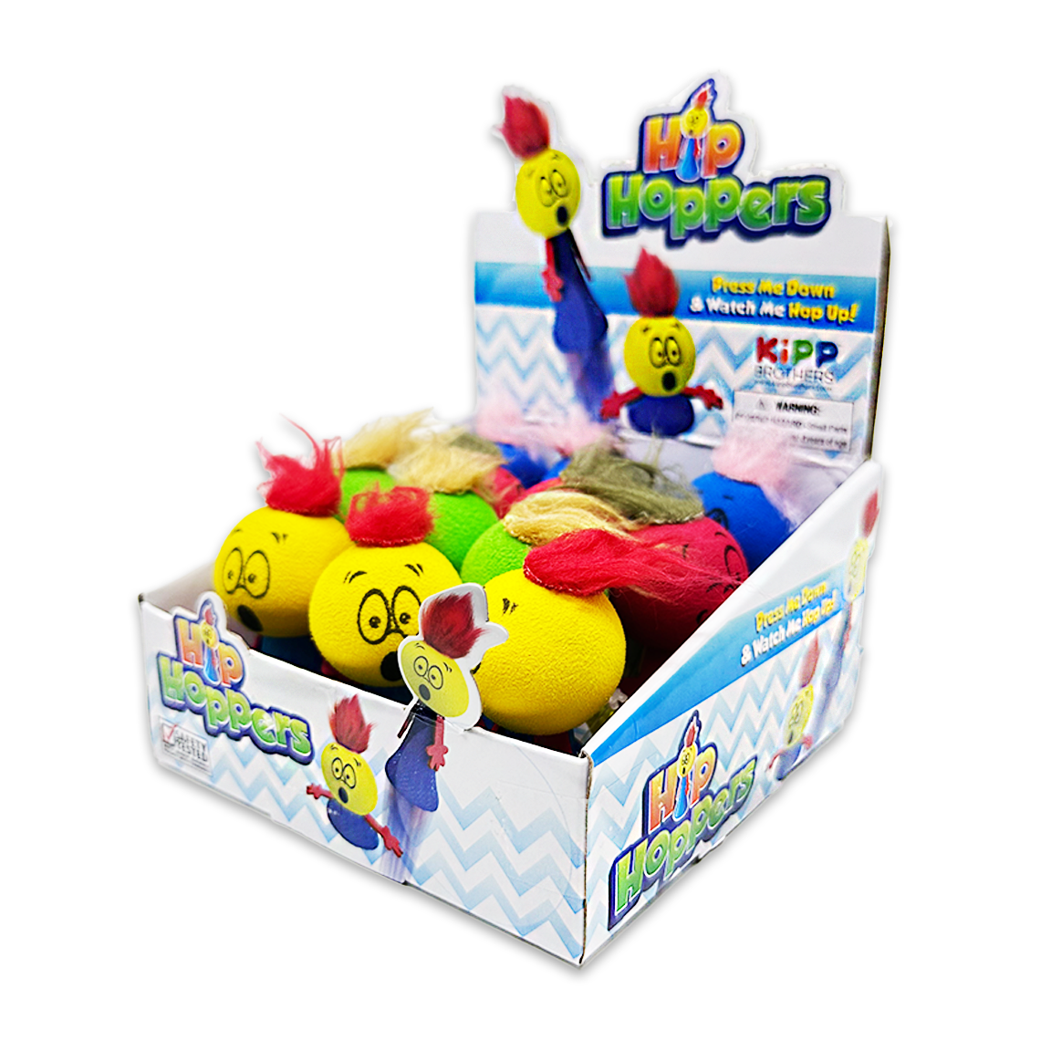 Novelty Brands - Wholesale Classic Toy - Kids - Hip Hopper Toy Assortment - 12/Display1