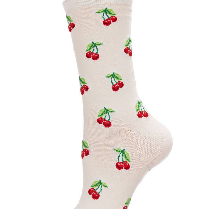 Cherries Bamboo Blend Crew Socks and other Purchase Wholesale cherry berry. Free Returns & Net 60 Terms on Faire trending on Faire.