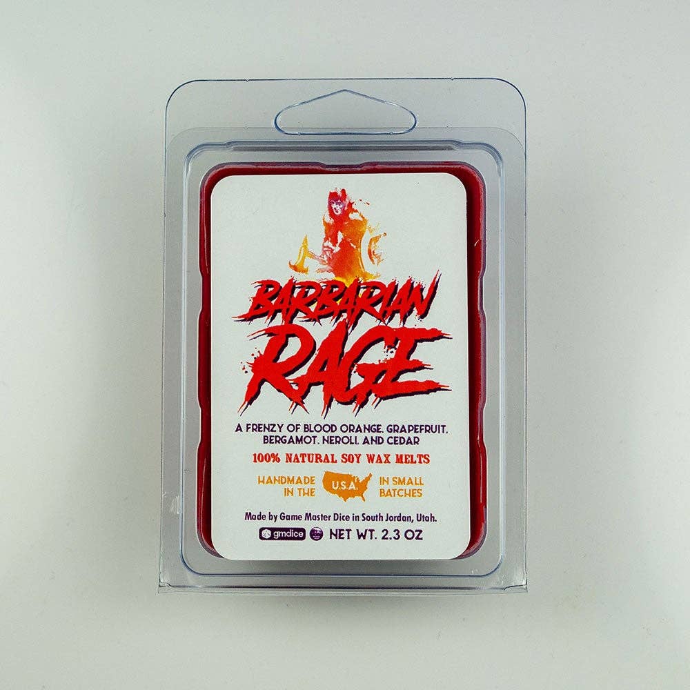 Game Master Dice – wholesale Travel candles – Barbarian Rage Gaming Candle1