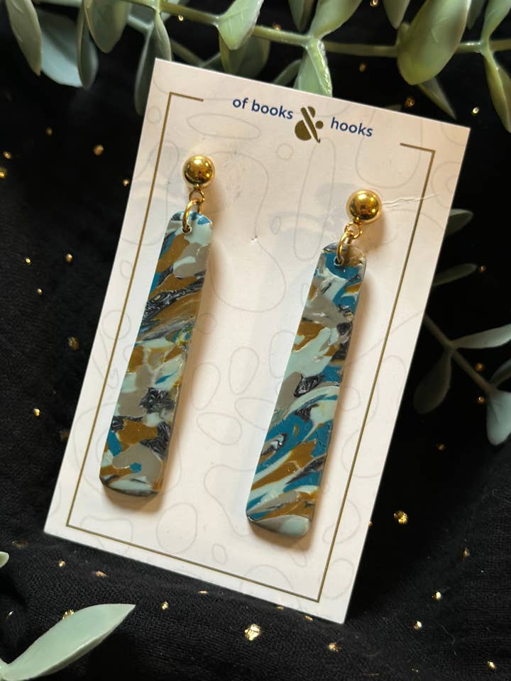 brincos aekcle | 18 por atacado de of books & hooks