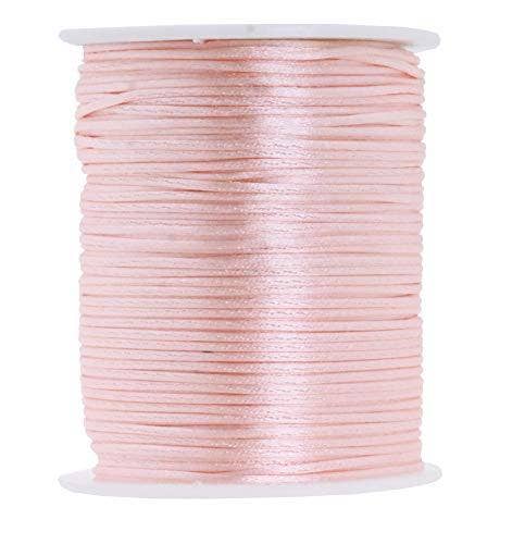 Mandala Crafts - Wholesale Craft Supplies - Mandala Crafts Satin Rattail Cord String from Nylon for Chinese Knot, Macramé, Trim, Jewelry Making16