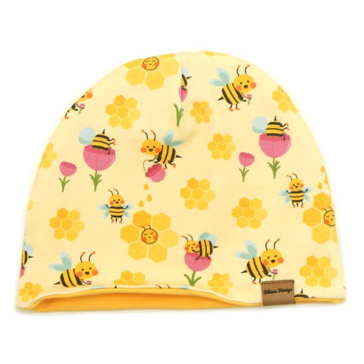 Honey Bee barnmössa, gul för wholesale av Kleine Könige