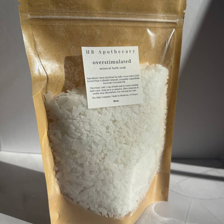Mineral Sea Salt Soak – Calming & Detoxifying for wholesale by HB Apothecary