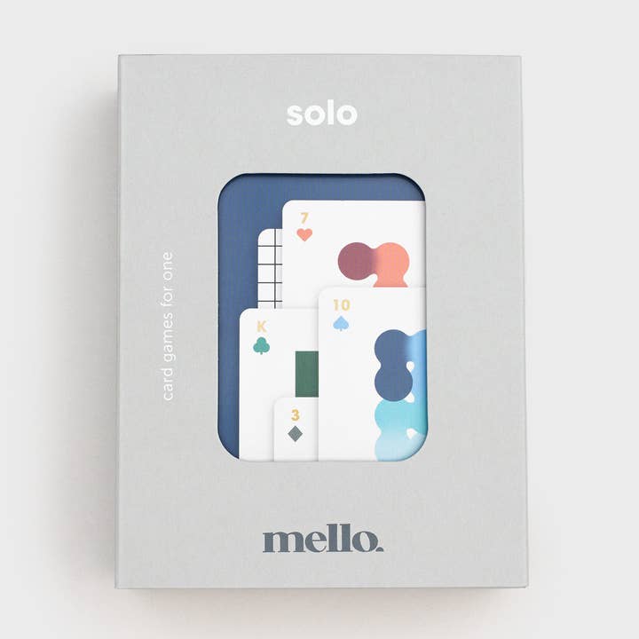 SUCK UK Ltd - USA - Wholesale Playing Cards - Mello Playing Cards For Solitaire & Patience