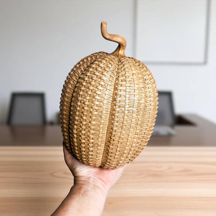 Gia Roma - Wholesale Decorative Tabletop Object - Resin Pumpkins, Cottage Fall Home Decor Luxury Handmade 50