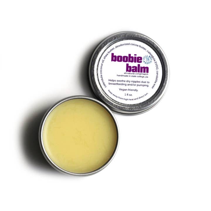 Boobie Balm - Breastfeeding/Breastpumping Balm for wholesale by Still Not A Hippie