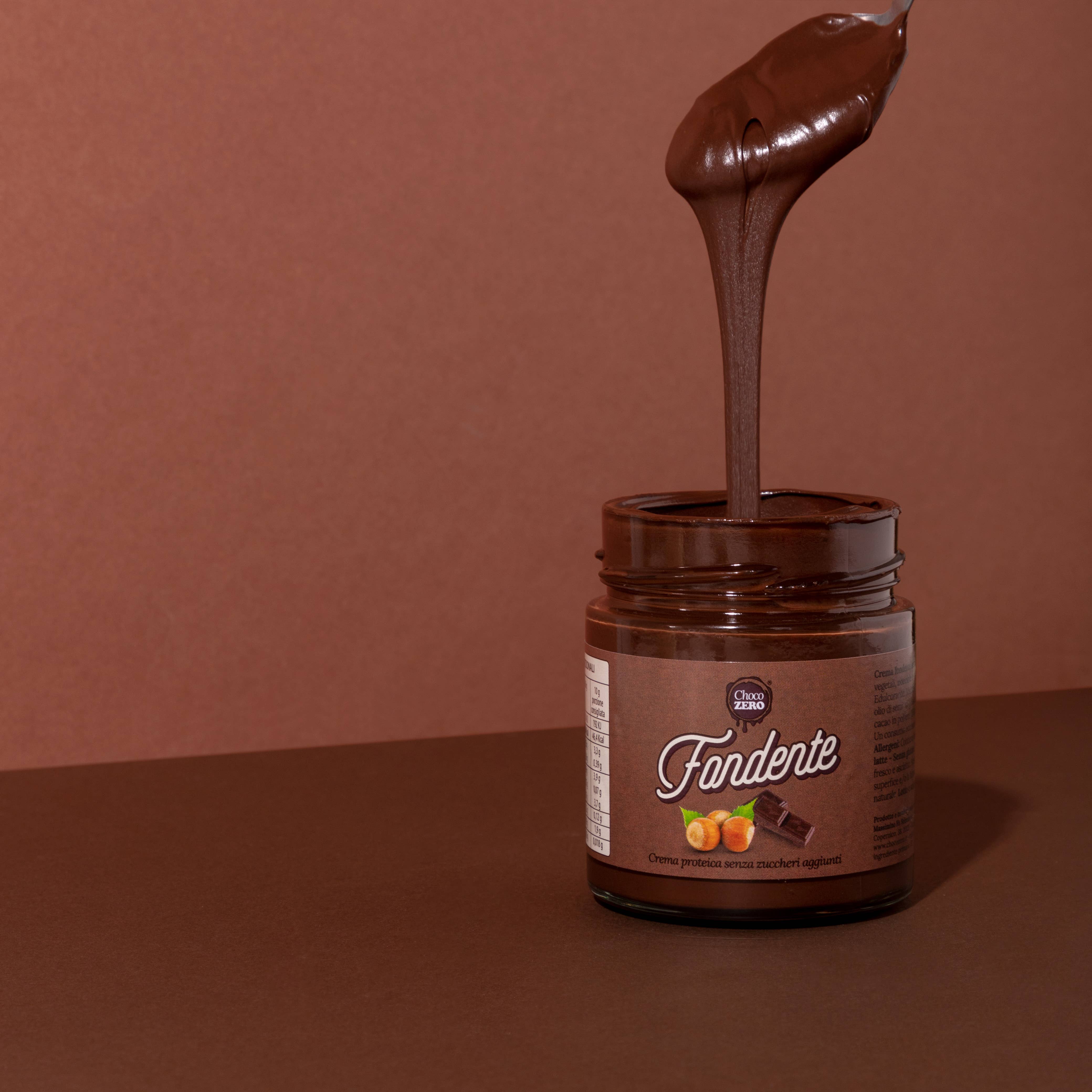 Choco Zero – wholesale Nut butter – Sugar-free protein cream italymade dark chocolate1